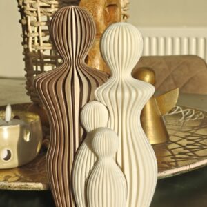 Gouden familiebeeldje